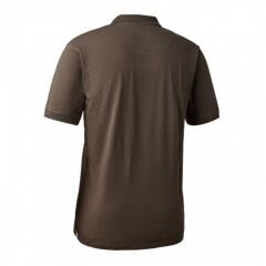T. DEERHUNTER Christian Polo Kahverengi Tişört L