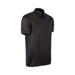 VAV Vlac-01 Polo Yaka Tişört Siyah L