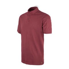 VAV Tlac-01 Polo Yaka Tişört Bordo XS
