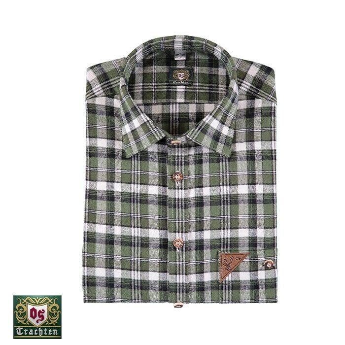 T. OS-Trachten Kareli Erkek Gömleği Uzun Kol 41/42