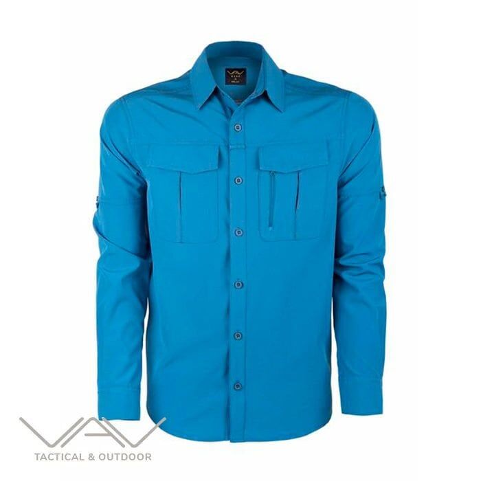 VAV Uzun Kol Gömlek Tacflex-02 Mavi - XL