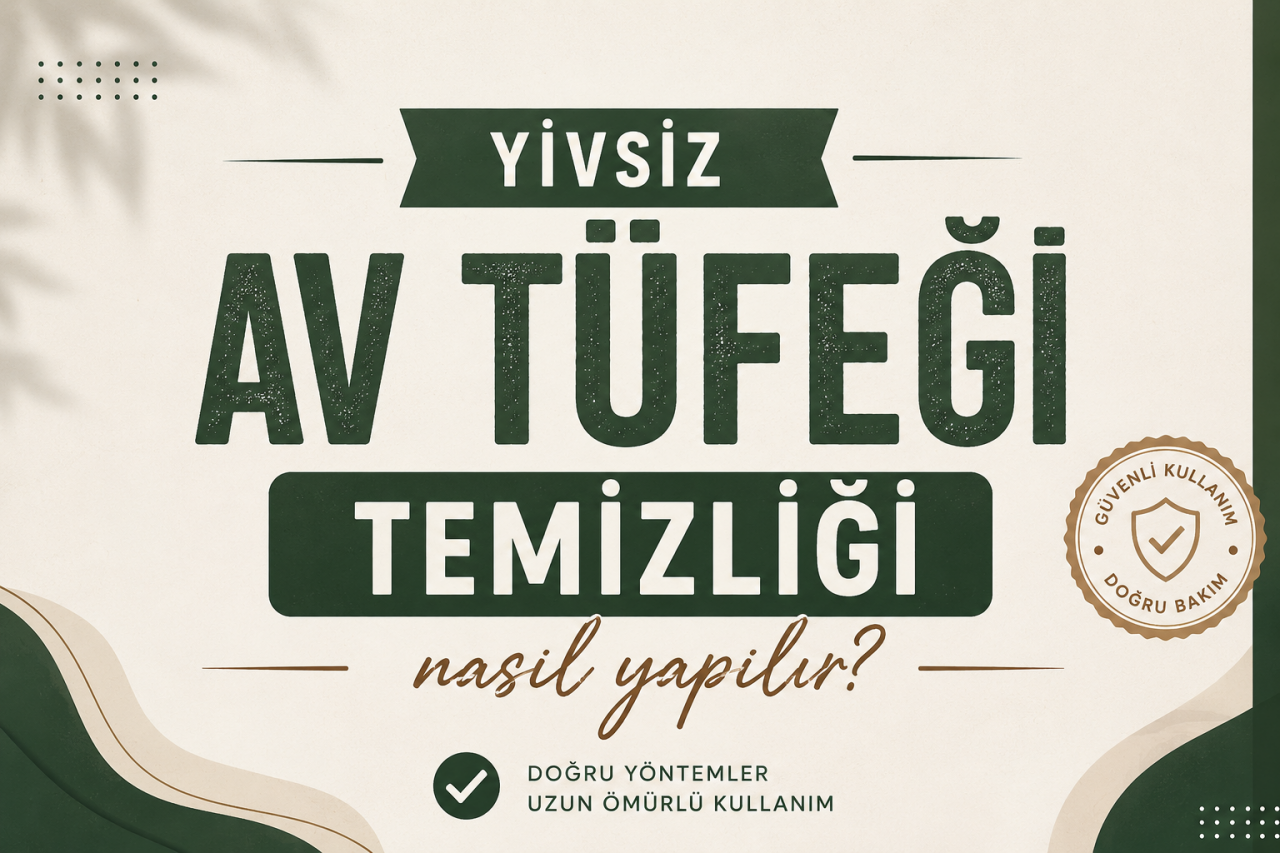 Av Tüfeği Bakımı ve Temizliği Nasıl Yapılır?