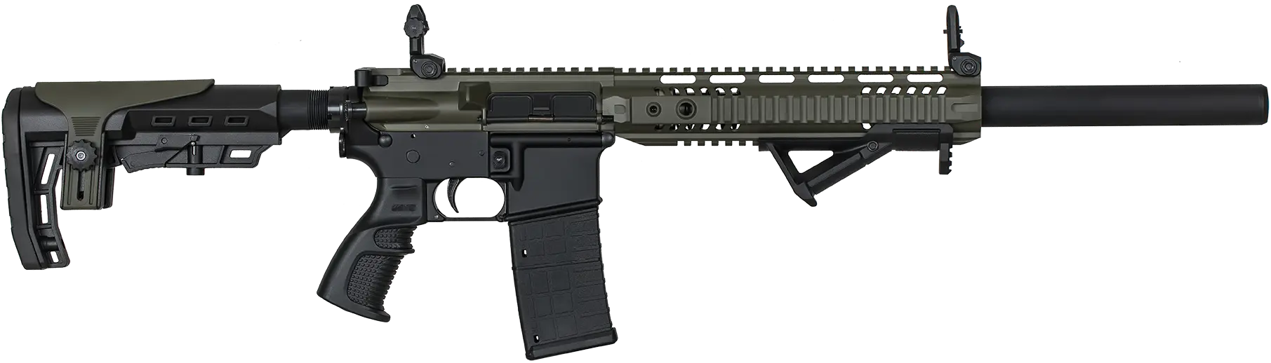 AKSA CROSSFIRE T-14 HAKİ/SİYAH 36 KALİBRE ŞARJÖRLÜ AV TÜFEĞİ