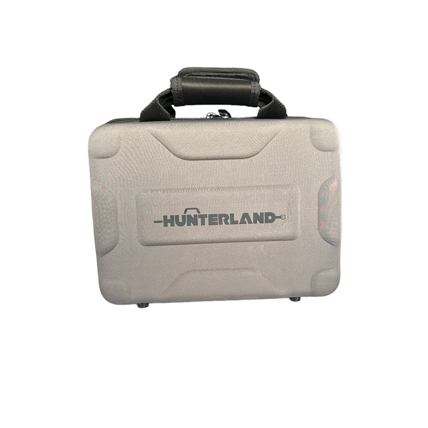 Hunterland Gri Deri Lüks Tabanca Çantası