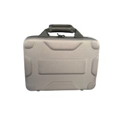 Hunterland Gri Deri Lüks Tabanca Çantası