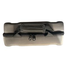 Hunterland Gri Deri Lüks Tabanca Çantası