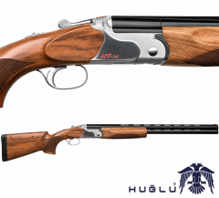 HUĞLU HT-14 BEYAZ TRAP/SKEET TÜFEĞİ (SABİT TABAN)