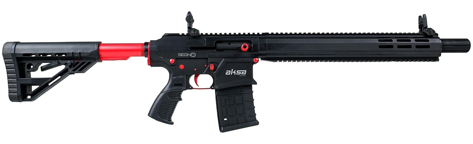 AKSA ARMS SEGNO KIRMIZI 12 KALİBRE ŞARJÖRLÜ AV TÜFEĞİ