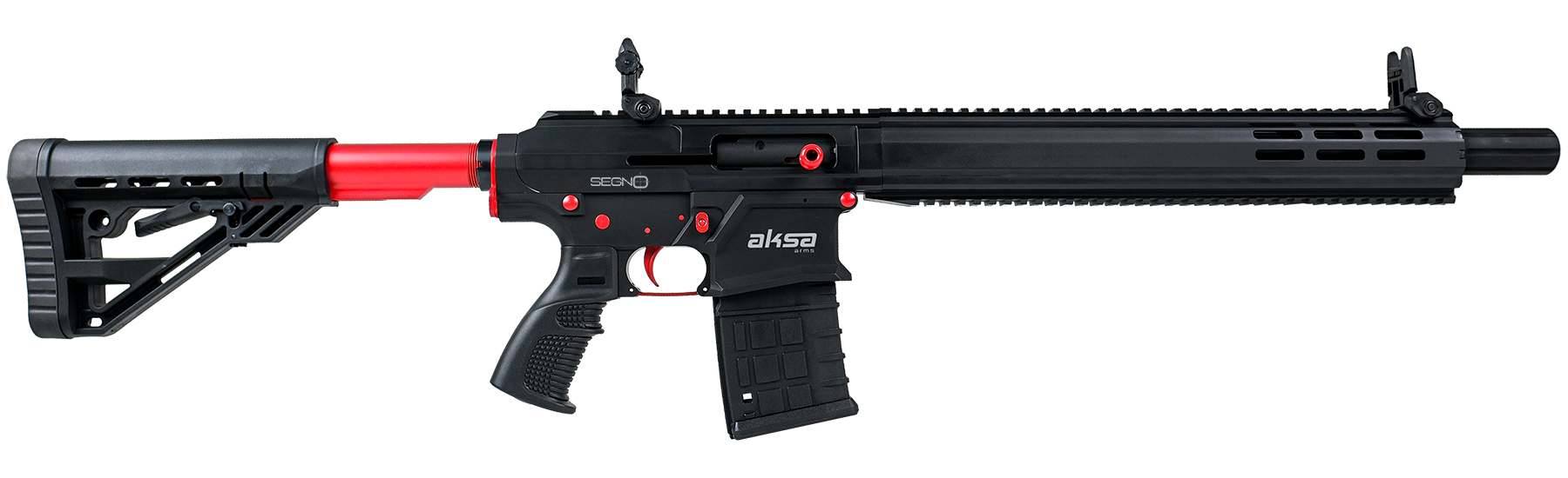 AKSA ARMS SEGNO KIRMIZI 12 KALİBRE ŞARJÖRLÜ AV TÜFEĞİ