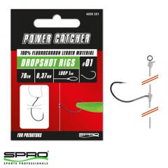 SPRO PC Dropdhot 70cm 0,37mm #01 Rig Takımı