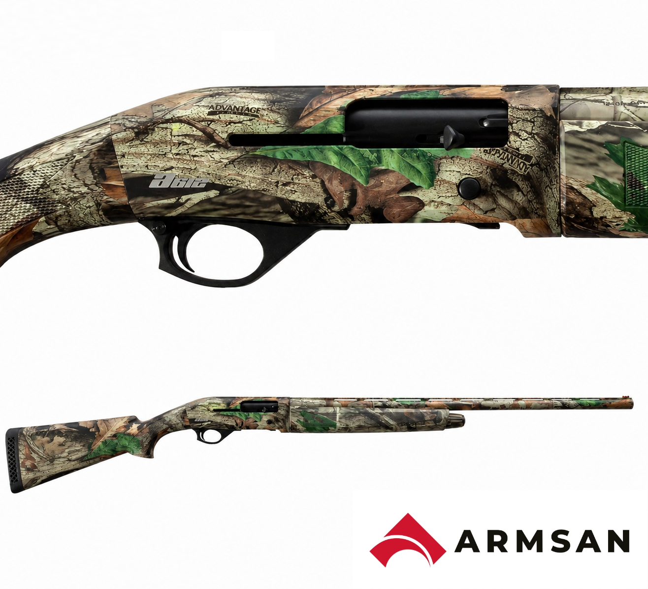 ARMSAN A612 CAMO TIMBER (ORMAN DESEN) YARI OTOMATİK AV TÜFEĞİ