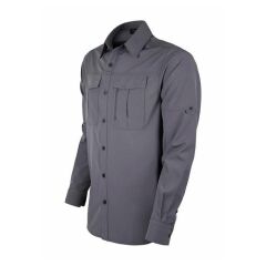 VAV Uzun Kol Gömlek Tacflex-02 Füme - S