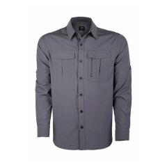 VAV Uzun Kol Gömlek Tacflex-02 Füme - S