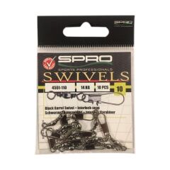 T.D. SPRO Klipsli Fırdöndü No:10 -14Kg- 10 Adet