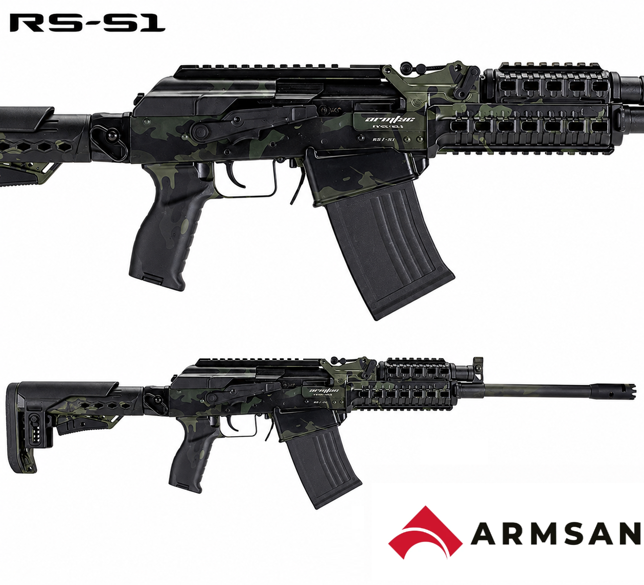 ARMSAN ARMTAC RS-S1 MULTICAM ŞARJÖRLÜ AV TÜFEĞİ