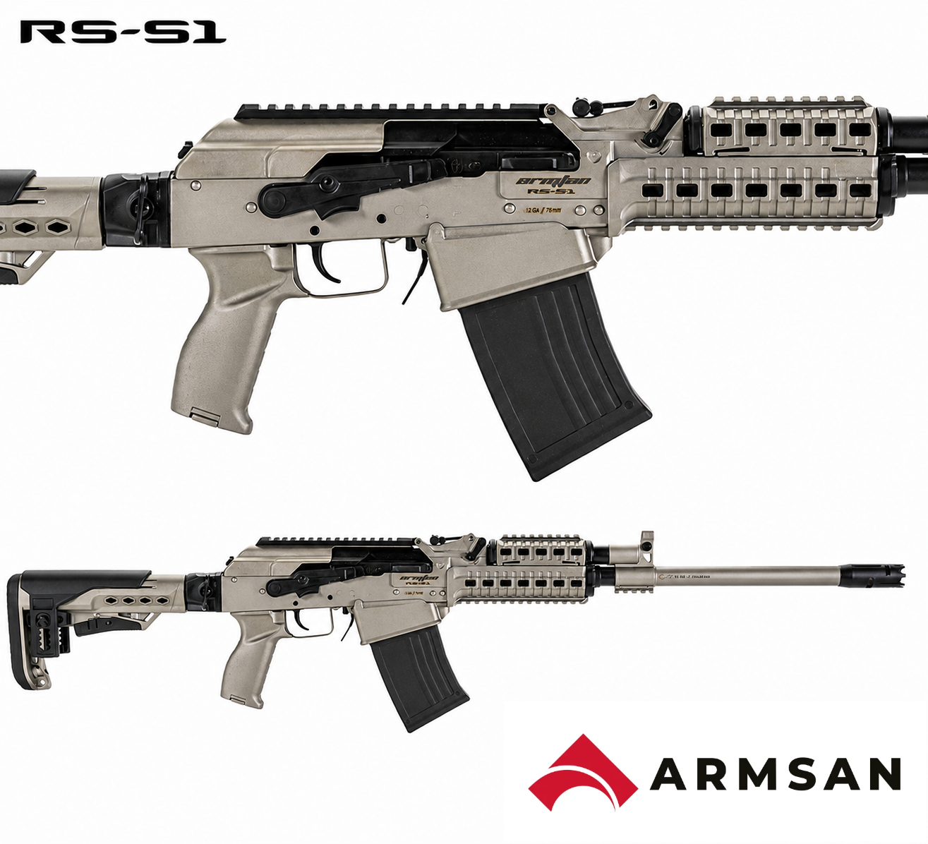 ARMSAN ARMTAC RS-S1 GRİ ŞARJÖRLÜ AV TÜFEĞİ
