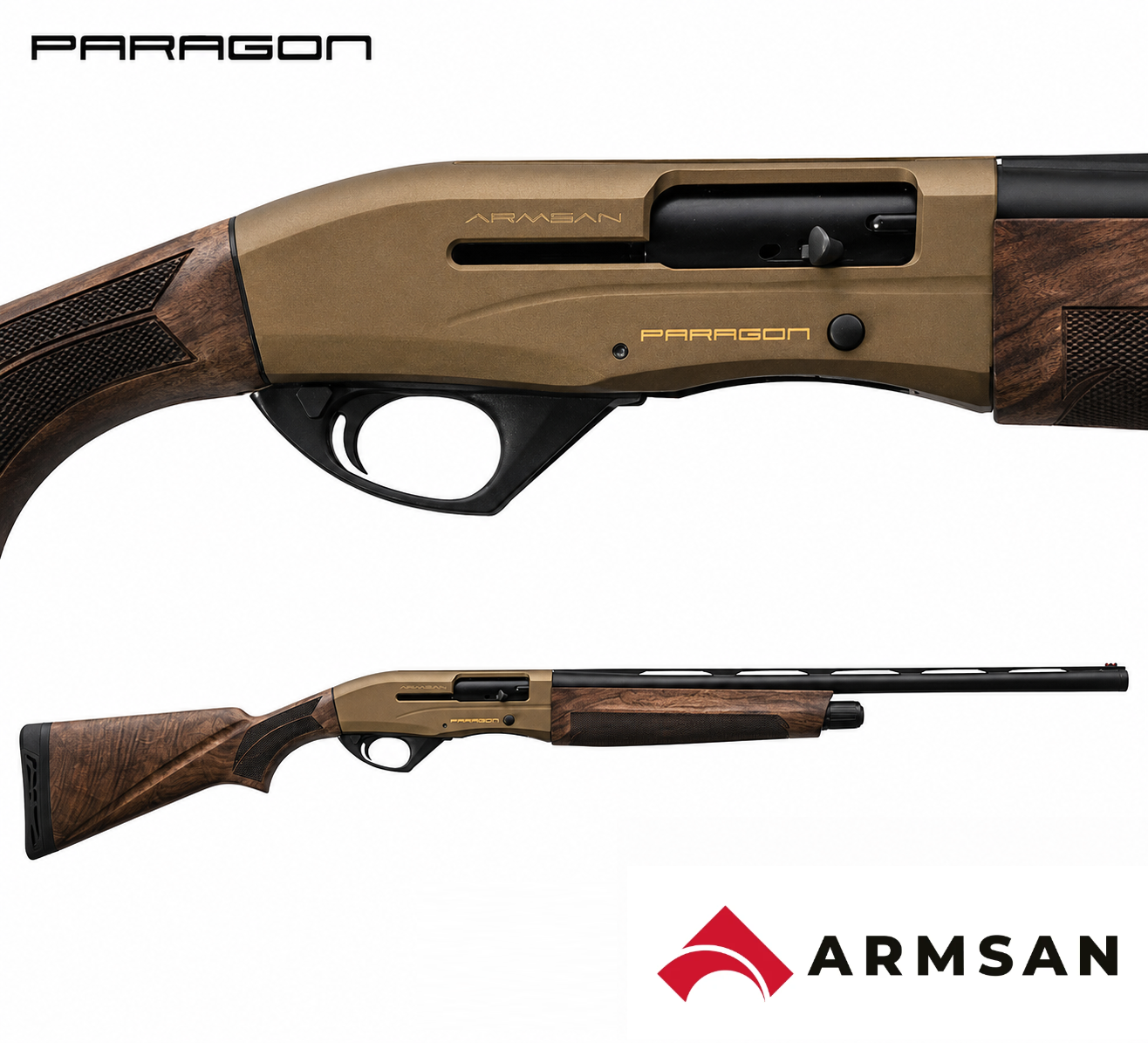 ARMSAN PARAGON BRONZ YARI OTOMATİK AV TÜFEĞİ