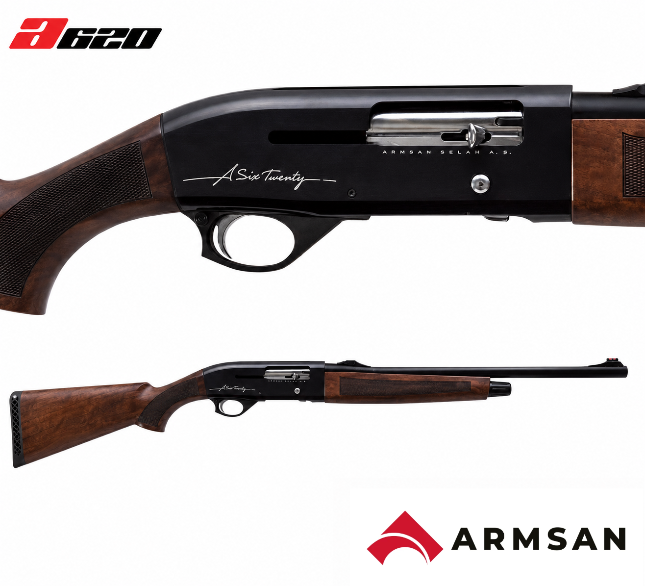ARMSAN A620 W SLUG YARI OTOMATİK AV TÜFEĞİ