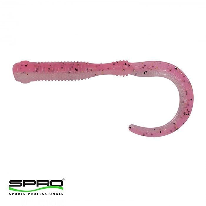 T.SPRO FS Urban Curl Silikon Yem Pink Noise 6.5CM 1/4