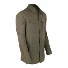 VAV Uzun Kol Gömlek Tacflex-02 Haki - XXL