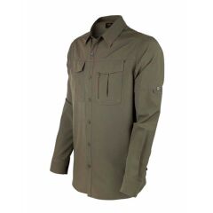 VAV Uzun Kol Gömlek Tacflex-02 Haki - XXL