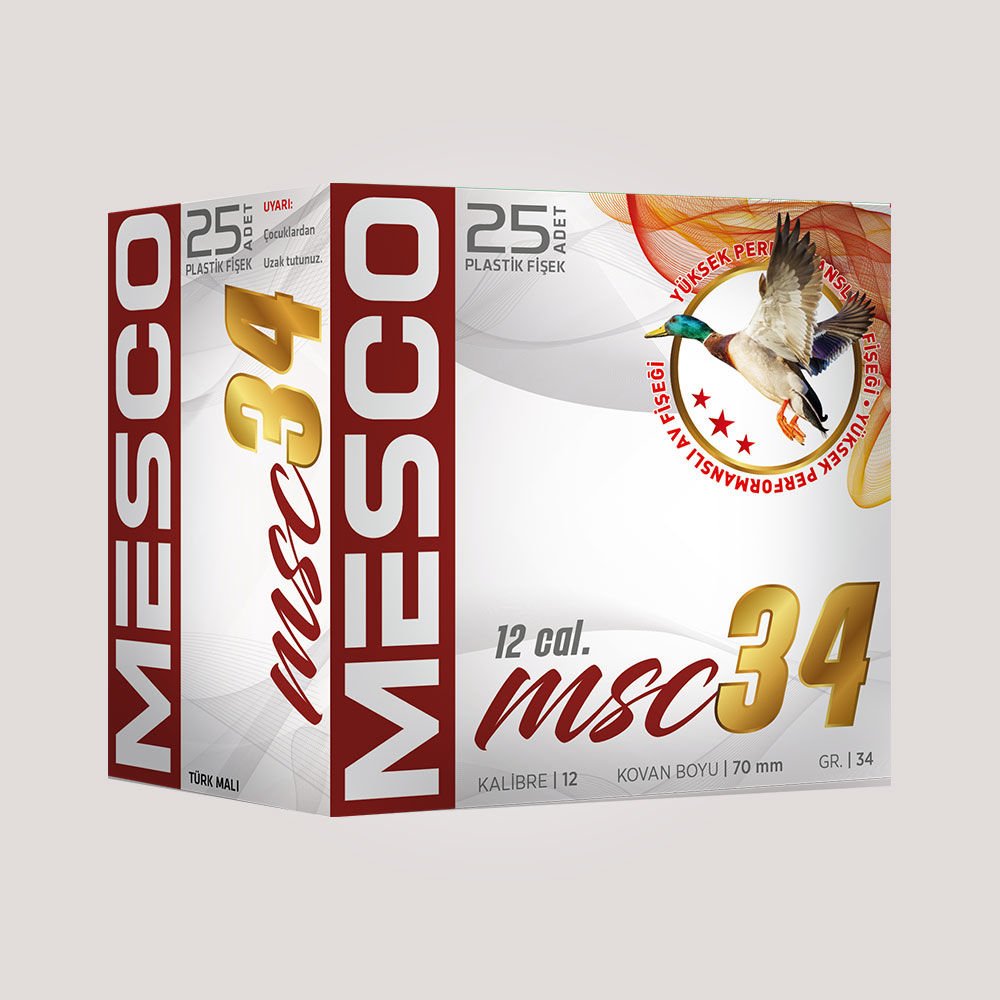 MESCO 12CAL. 34GR. AV FİŞEĞİ