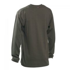 DEERHUNTER Logo Yeşil Uzun Kollu Tişört XL