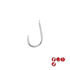 GAMAKATSU Hook LS-3310N (Nikel) #8 1/25