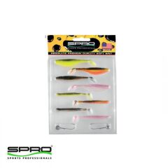 T.SPRO Ready 4 Fish Silikon Yem & Jig Head Seti F7-8 1/8