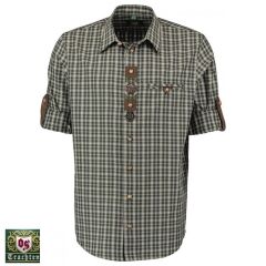 T. OS-Trachten Kareli Regular Fit Erkek Gömlek 43/44