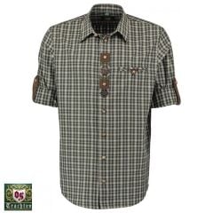 T. OS-Trachten Kareli Regular Fit Erkek Gömlek 43/44