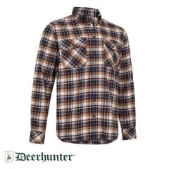 DEERHUNTER Charles Kahverengi Kareli Gömlek 41/42