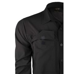 VAV Uzun Kol Gömlek Tacflex-01 Siyah - S