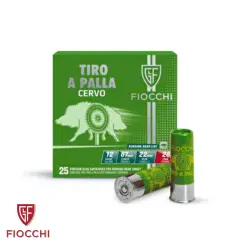 FIOCCHI TIRO A PALLA CERVO TEK KURŞUN - 12 KALİBRE