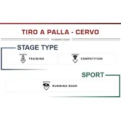 FIOCCHI TIRO A PALLA CERVO TEK KURŞUN - 12 KALİBRE