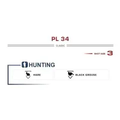 FIOCCHI 34 GR AV FİŞEĞİ - 12 KALİBRE