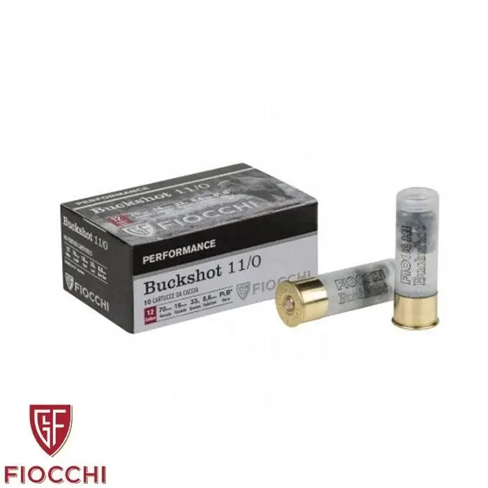 FIOCCHI BUCKSHOT 11/0 9 PELLETS - 12 KALİBRE