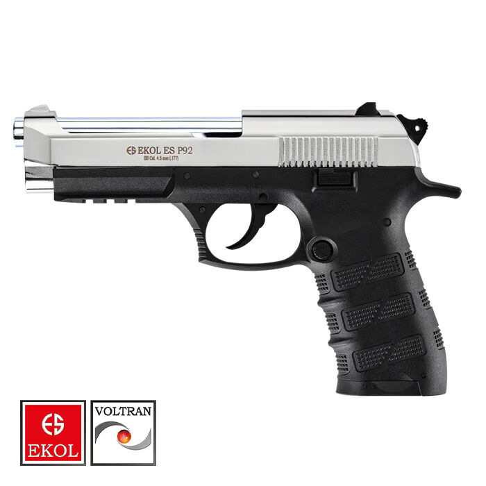 EKOL S P92 Polimer P. Beyaz Havalı Tabanca