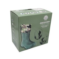DFT Yeşil EVA Termal Çoraplı Konçlu Çizme No: 40