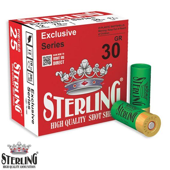 STERLING 30 GR BIOR TAPA AV FİŞEĞİ - 12 KALİBRE