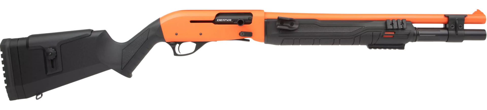 DERYA XT-405 TURUNCU TACTICAL YARI OTOMATİK AV TÜFEĞİ