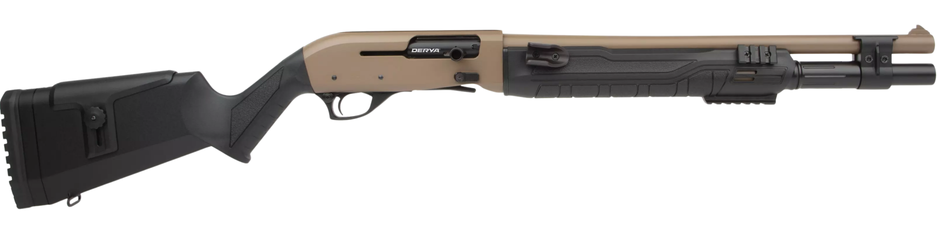 DERYA XT-411 TOPRAK TACTICAL YARI OTOMATİK AV TÜFEĞİ