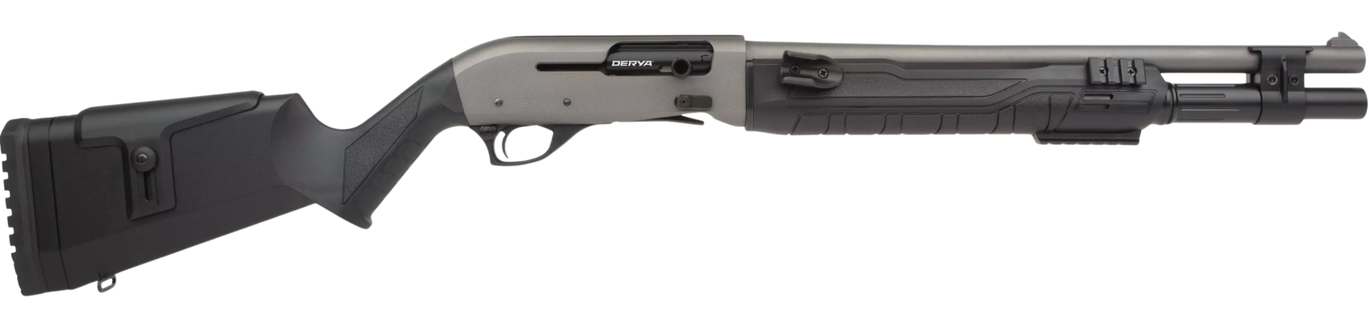 DERYA XT-410 GRİ TACTICAL YARI OTOMATİK AV TÜFEĞİ