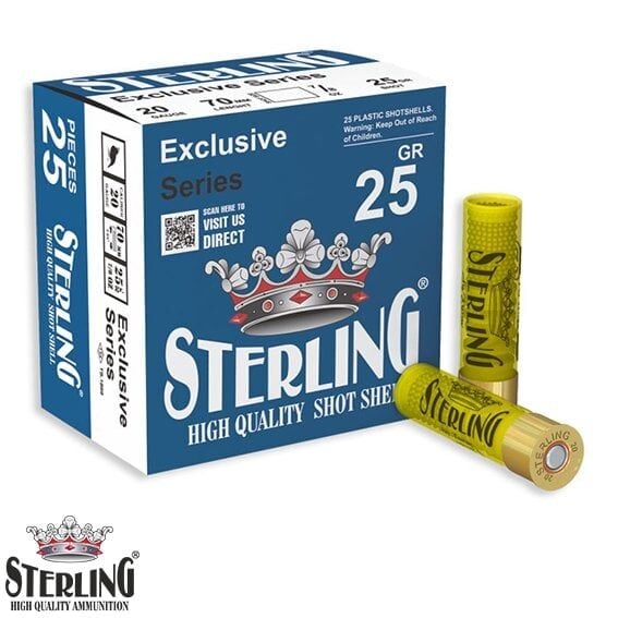 STERLING 25 GR AV FİŞEĞİ - 20 KALİBRE