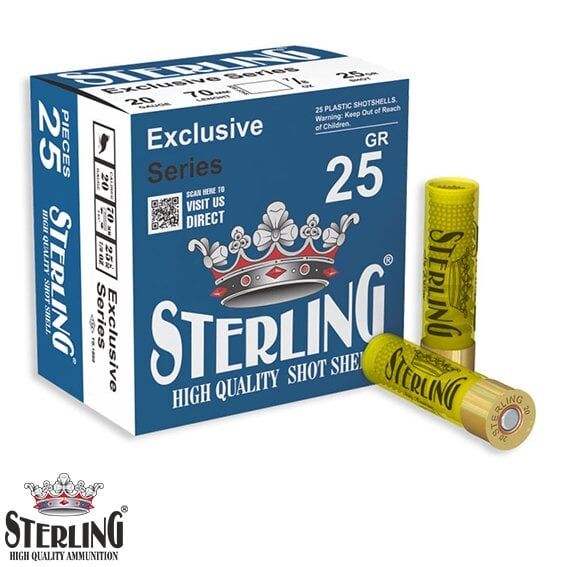 STERLING 25 GR AV FİŞEĞİ - 20 KALİBRE