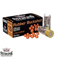 STERLING RUBBER KAUÇUK SAVUNMA 9 PELLETS BUCKSHOT - 12 KALİBRE