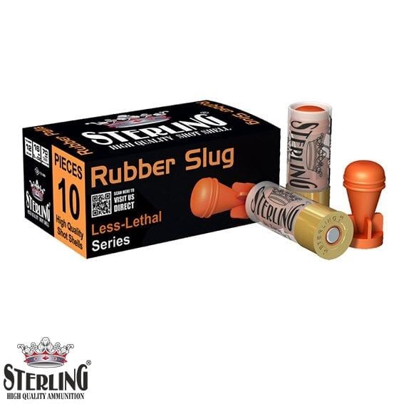 STERLING RUBBER KAUÇUK SAVUNMA TEK SLUG - 12  KALİBRE