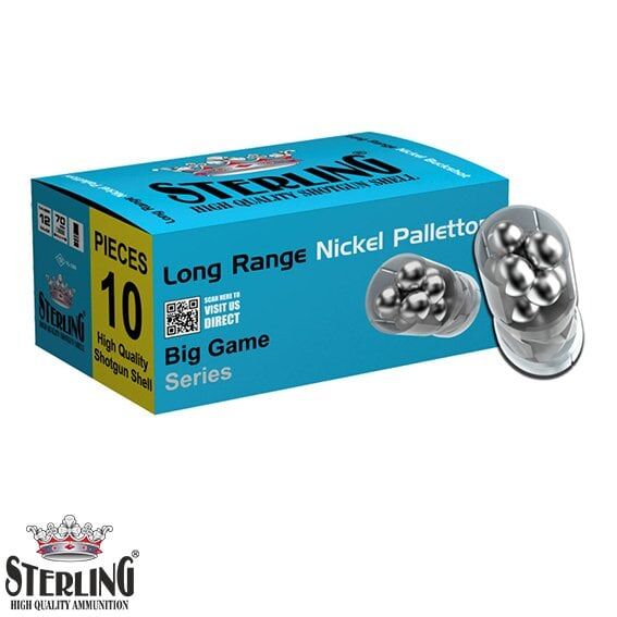 STERLING LONG RANGE NİKEL (NICKEL) BUCKSHOT - 12 KALİBRE
