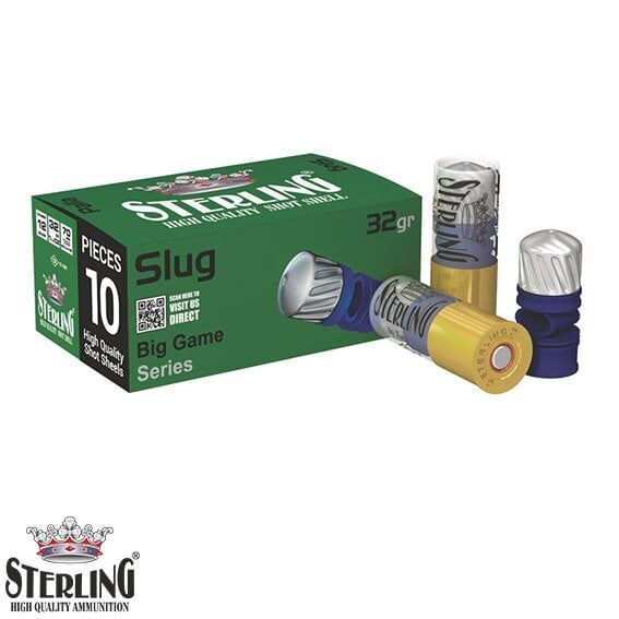STERLING 32 GR SLUG TEK KURŞUN - 12 KALİBRE