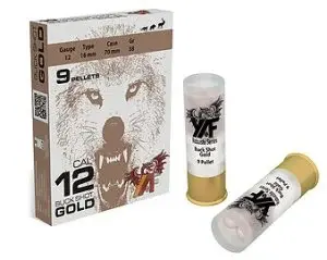 YAF GOLD BUCKSHOT 11/0 9 PELLETS - 12 KALİBRE